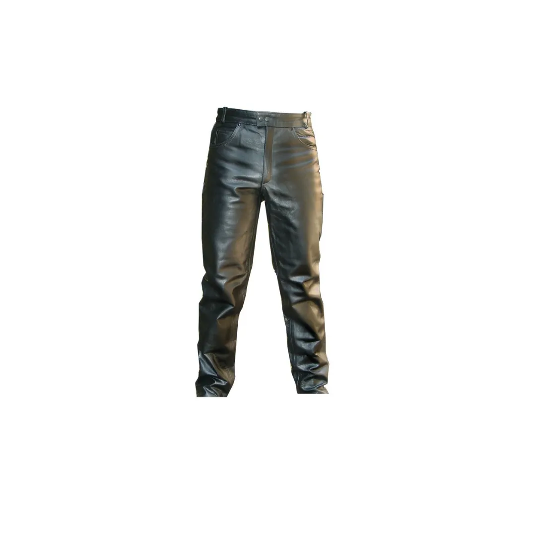 Motorcycle leather pants men