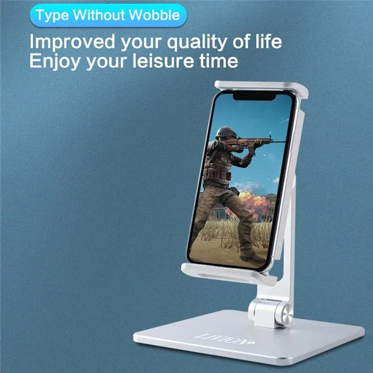 MT135 For Phone  /  Tablet Foldable Desktop Stand Lazy Holder 180° Adjustable Aluminum Alloy