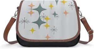 Mud Print Style Fashionable And Durable Portable Leather Shoulder Bag