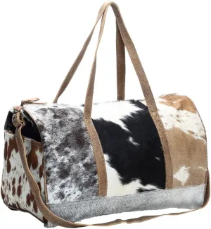 Myra Bag Cowhide & Leather Travel Bag S-1159