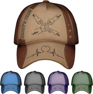 NAZENTI Dad Hat, Dad Classic Cap, for Dad, Grandpa, Husband, Classic Men Hat with Kids Name, Dad Baseball Cap, Daddy Hat