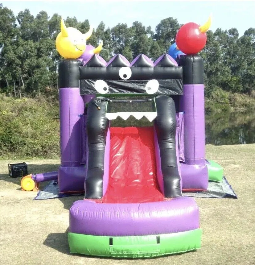 NEW! MONSTER INFLATABLE DELUXE COMBO UPGRADED   DETACHABLE POOL