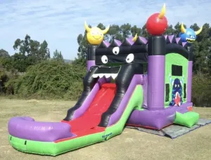NEW! MONSTER INFLATABLE DELUXE COMBO UPGRADED   DETACHABLE POOL