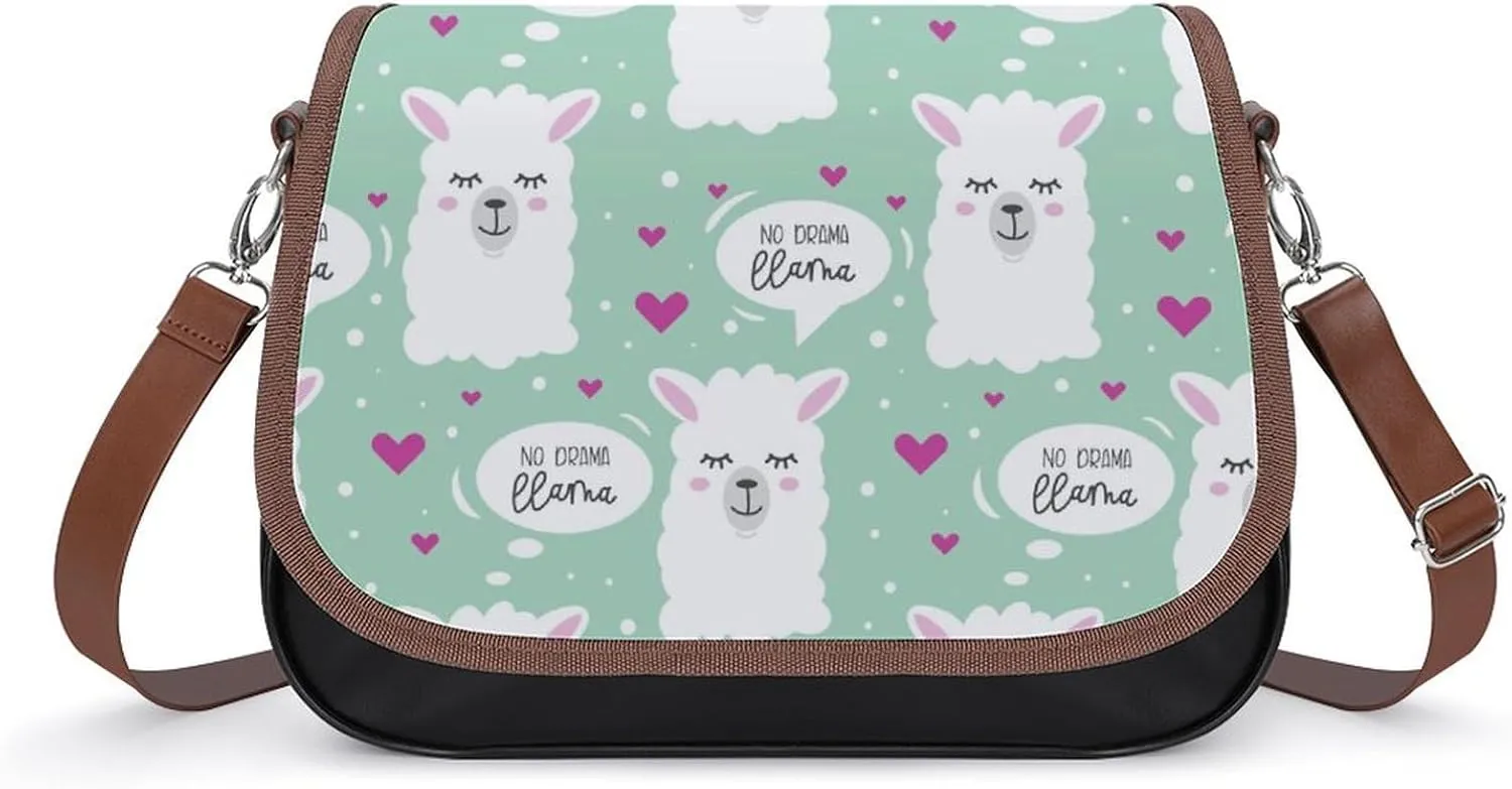 No Drama Llama Women's Shoulder Bag, Handbag, Crossbody Bag