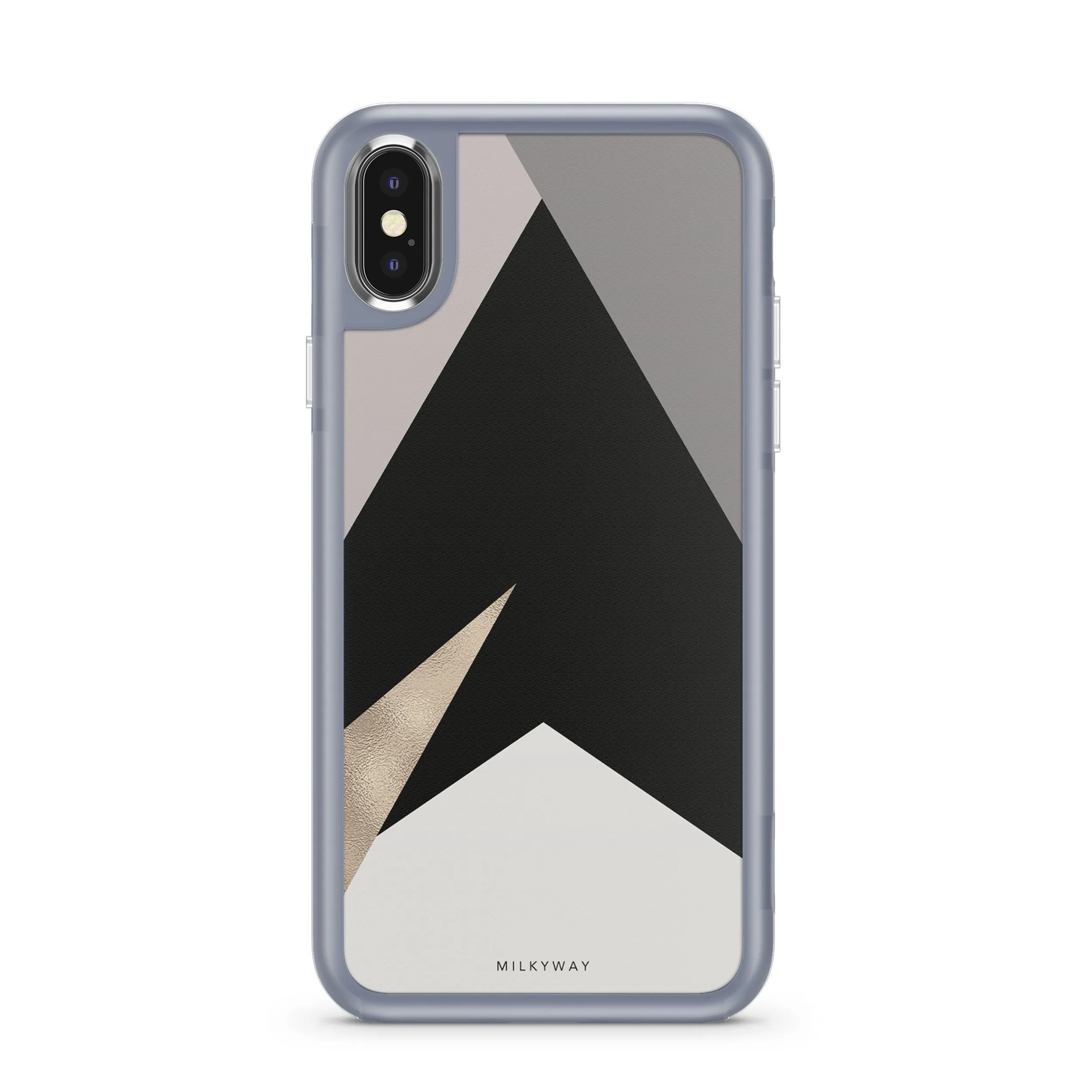 NUDE GEO - SLATE STRONG INTERCHANGEABLE IPHONE CASE