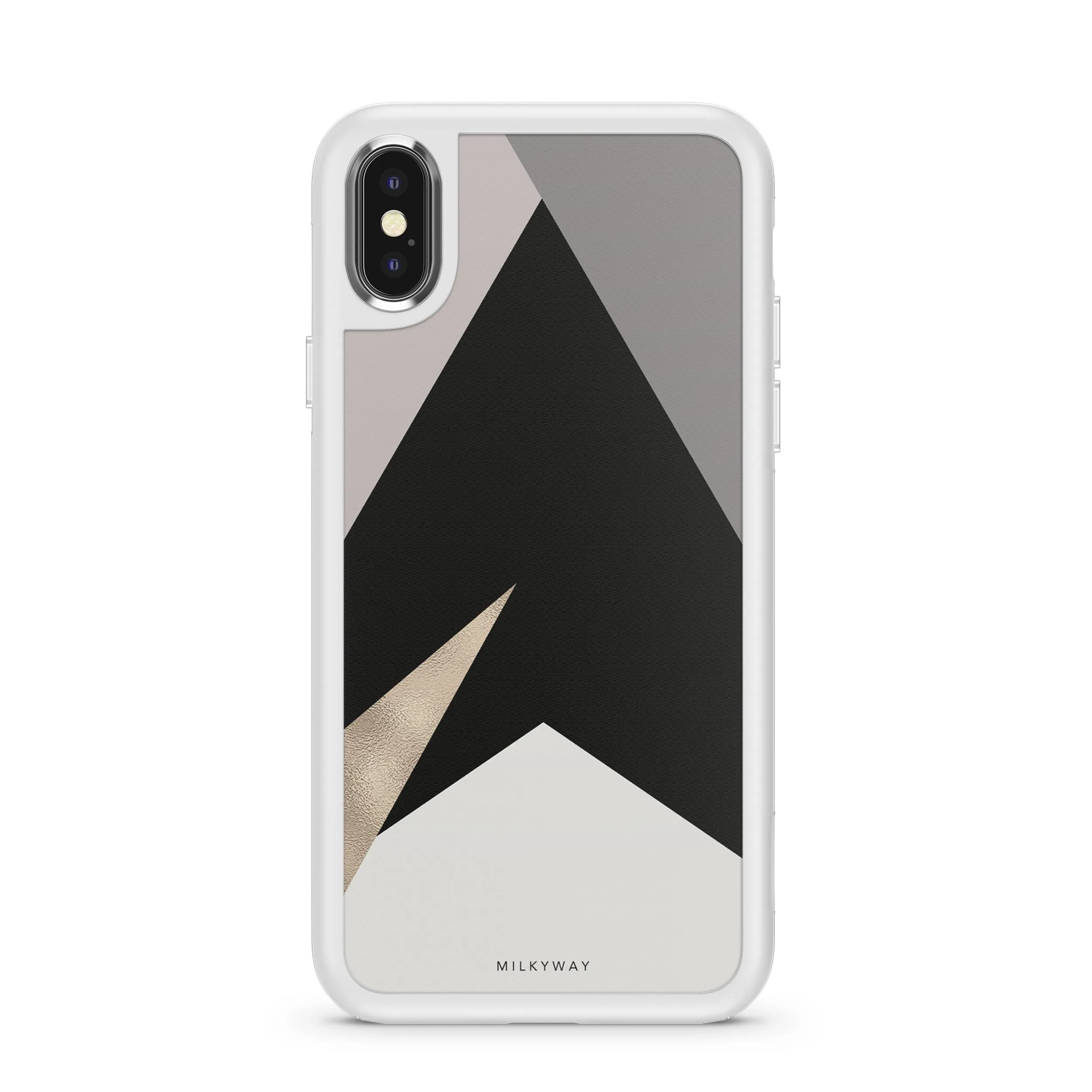 NUDE GEO - SLATE STRONG INTERCHANGEABLE IPHONE CASE