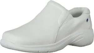 Nurse Mates Dove Shoes | Full-Grain Leather | Slip-Resistant | White | 6 Medium