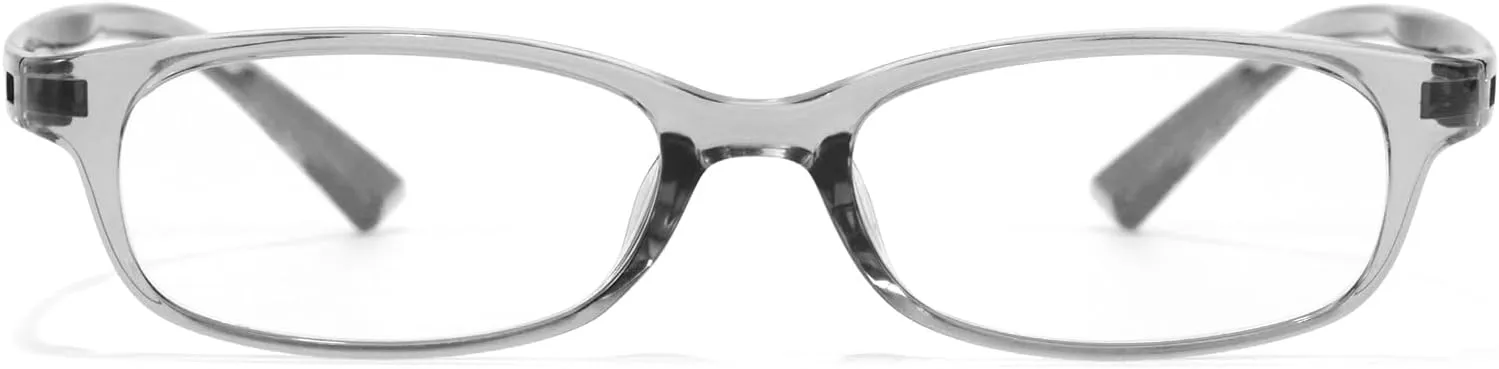 Office-Siren Blue Light Glasses for Women, Rectangle Frame, Y2K Small Eyewear, Anti Eyestrain Computer Glasses