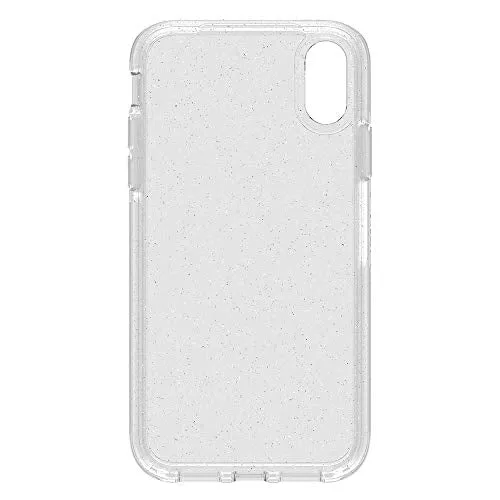 OTTERBOX SYMMETRY CLEAR SERIES Case for iPhone Xr - Retail Packaging - STARDUST (SILVER FLAKE/CLEAR)