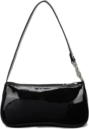 Patent Leather Evening Purse Shiny Elegant Clutch Purse Mini Shoulder Bag