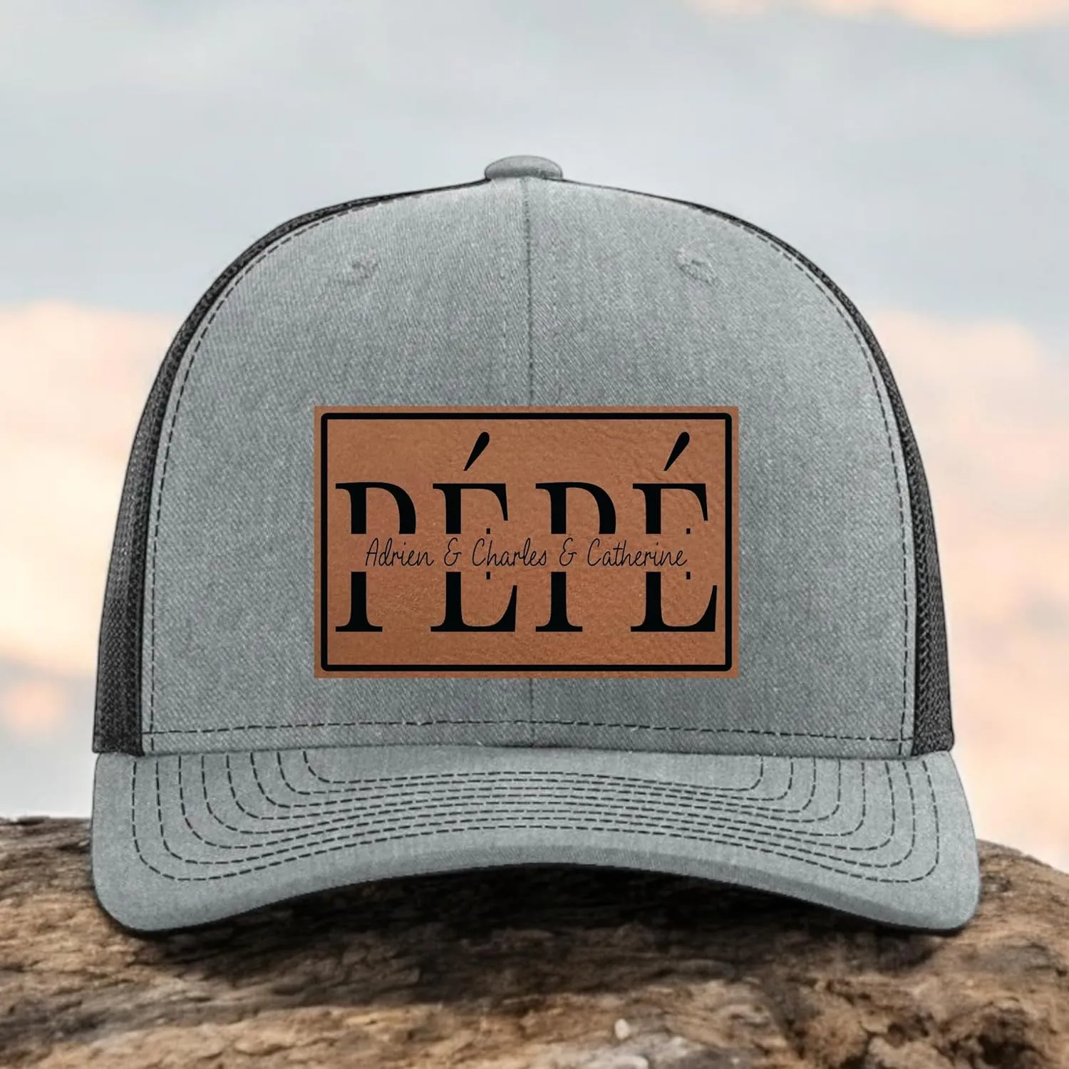 Pepe Fathers Day Hats Customized - Fathers Day Gifts - Birthday Gifts for Men - Custom Pepe Hat - Father’s Day Gifts from Kids - Personalized Hats for Pepe - Christmas Gifts for Pepe