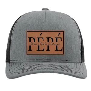Pepe Fathers Day Hats Customized - Fathers Day Gifts - Birthday Gifts for Men - Custom Pepe Hat - Father’s Day Gifts from Kids - Personalized Hats for Pepe - Christmas Gifts for Pepe
