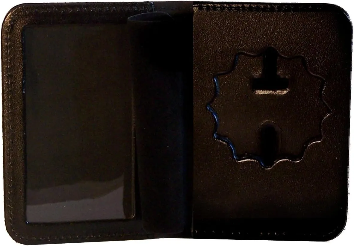 Perfect Fit Badge and ID Case for NY City Police Lieutenant (Cutout PF27)