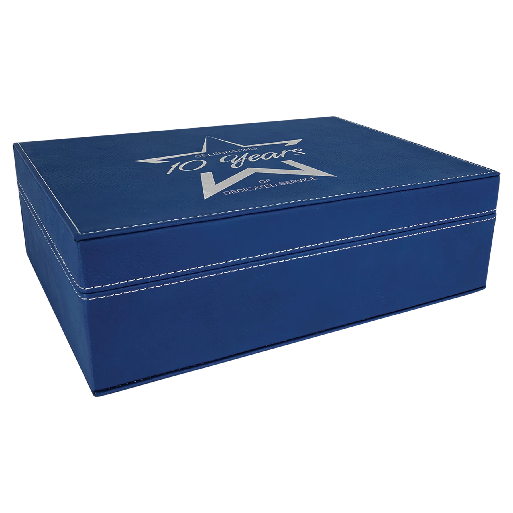 Personalized Leatherette Hinged Gift Box
