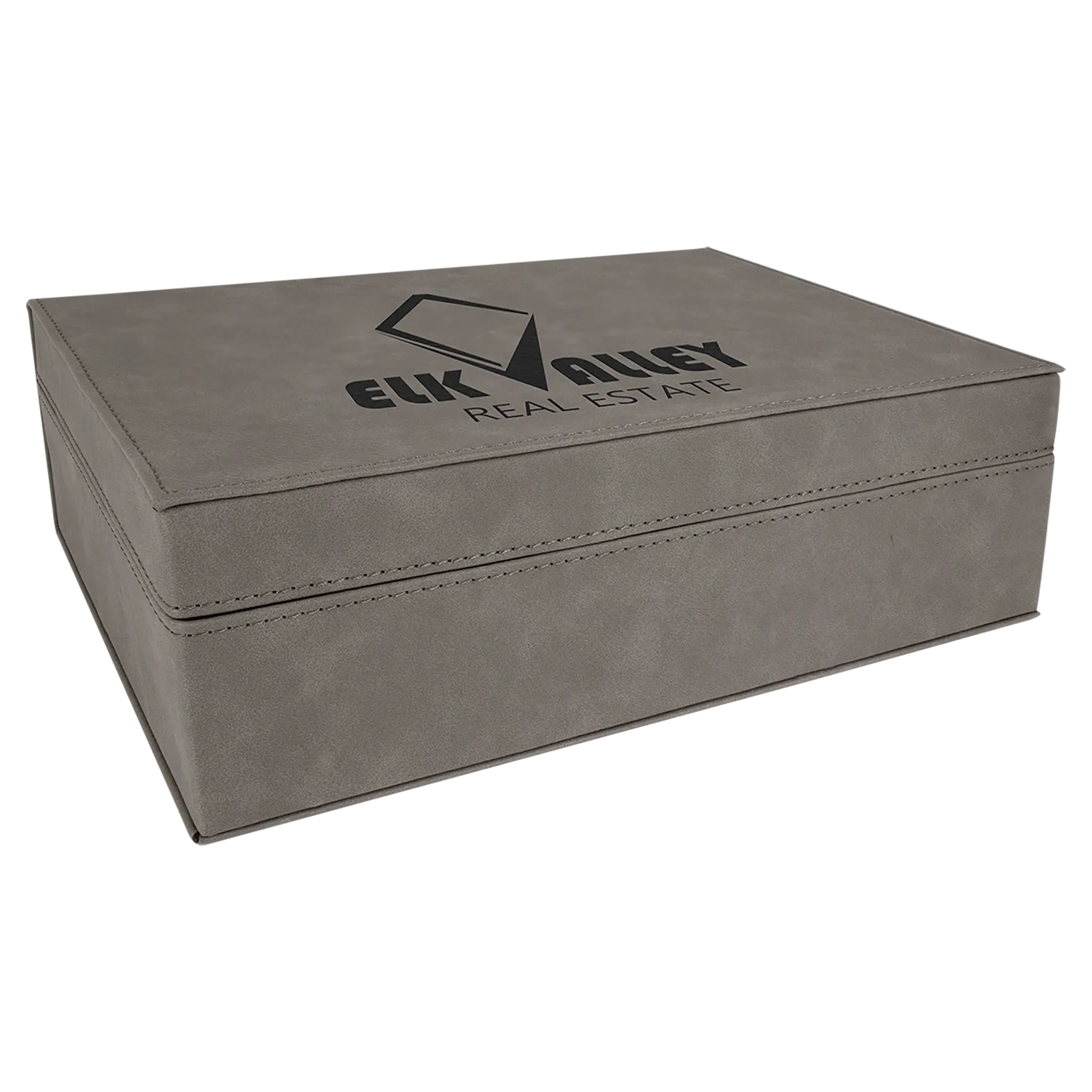 Personalized Leatherette Hinged Gift Box