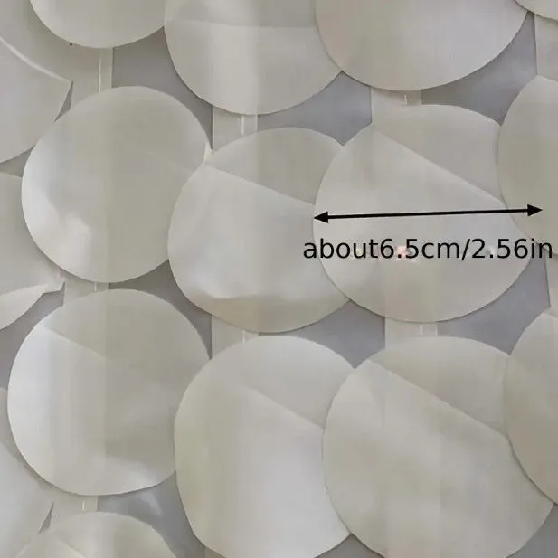 Petal Taffeta Event Drapery Panels | Round Hanging Petal Taffeta Curtains | Petal Circle Drapery |