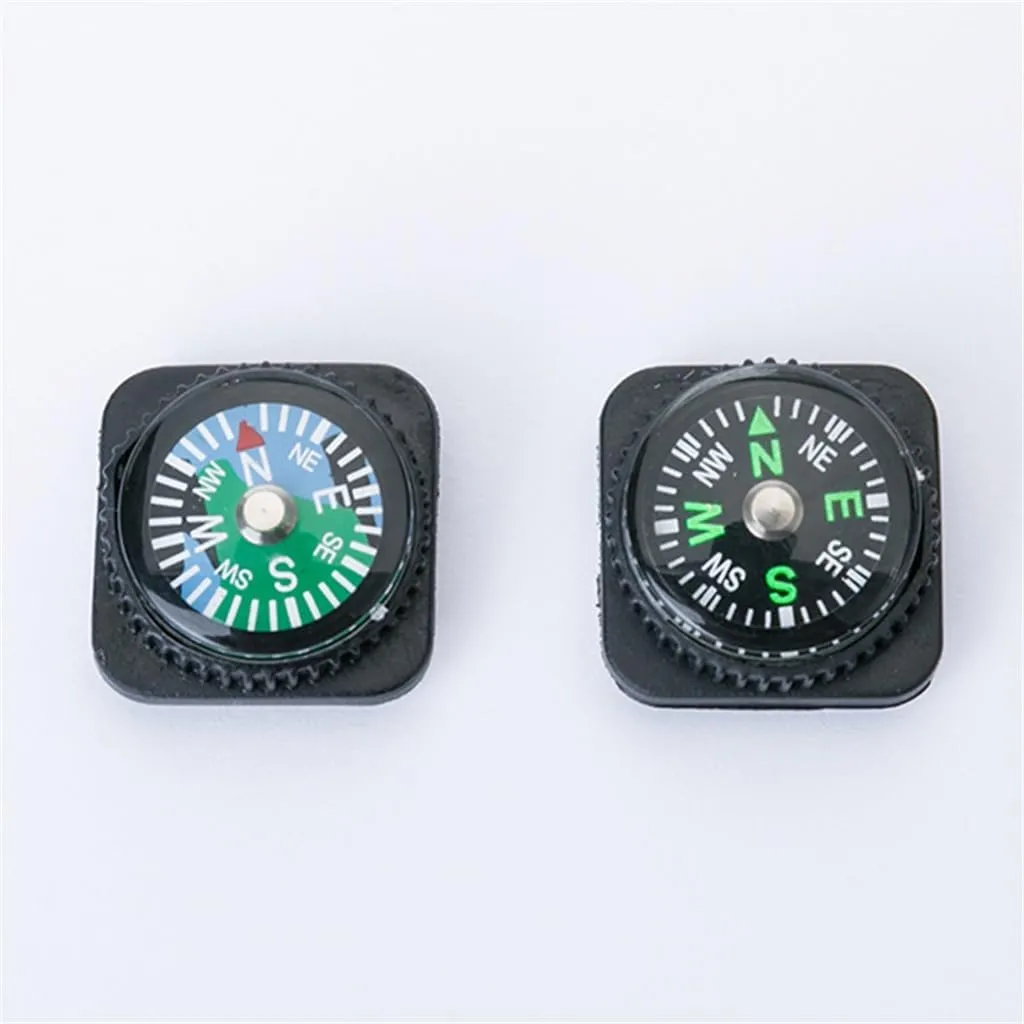 Plastic Compass Leather Camping Travel Plastic Outdoor Compass Outdoor Sports Essentials