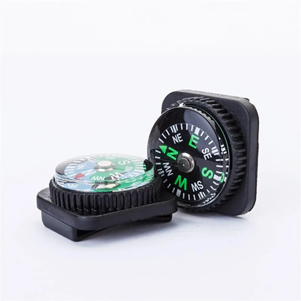 Plastic Compass Leather Camping Travel Plastic Outdoor Compass Outdoor Sports Essentials