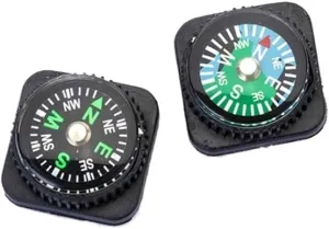Plastic Compass Leather Camping Travel Plastic Outdoor Compass Outdoor Sports Essentials
