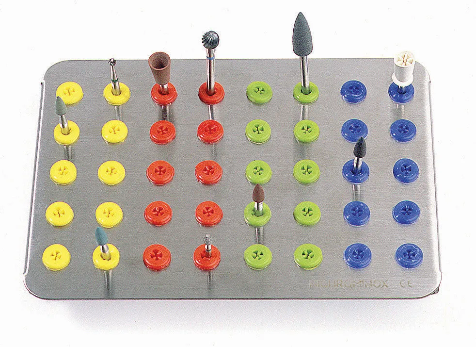 PlugIN Bur Holder Stand Plate with 40 Holes (190215)