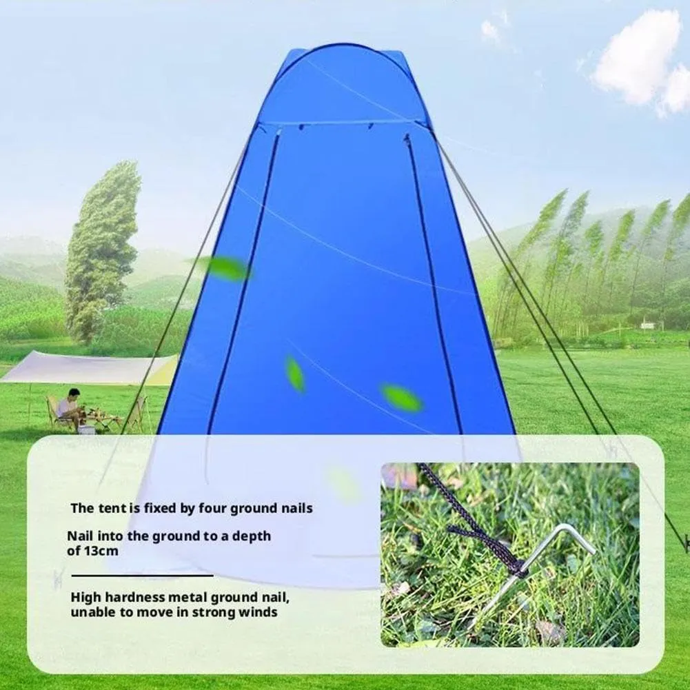 Portable Camping Privacy Tent,Portable Toilet Shower Tent,Foldable Outdoor Camping Bathroom Toilet Tent Changing Dressing Room with Carry Bag for Beach,Camping