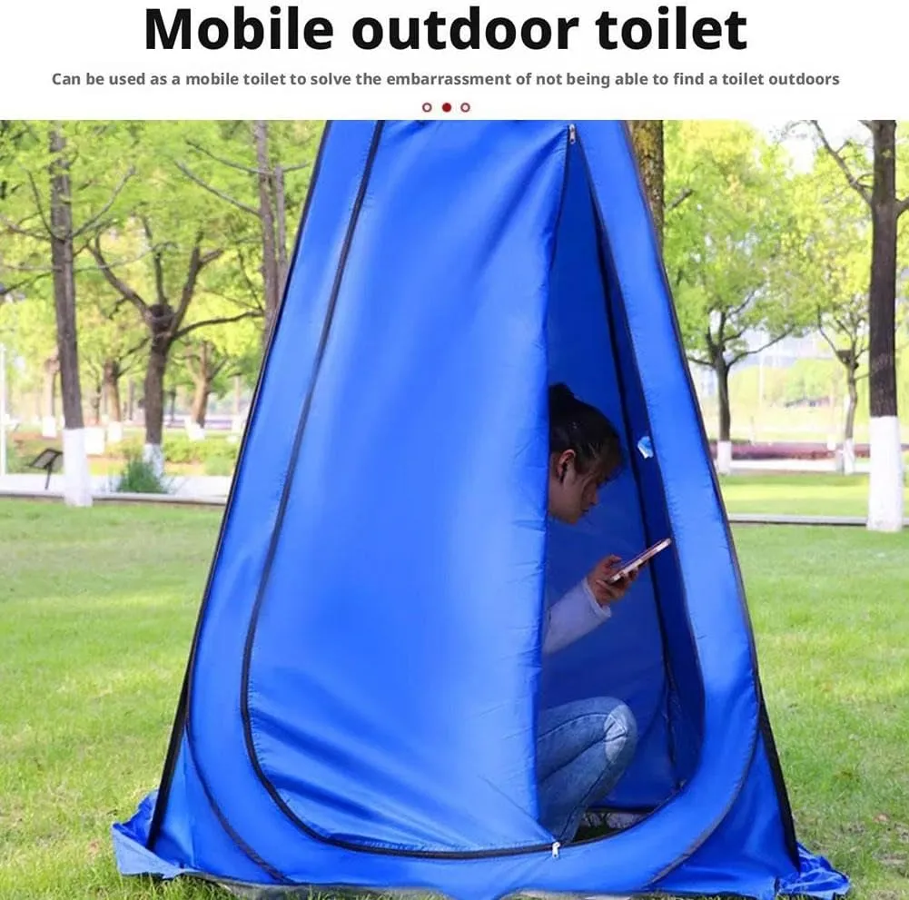 Portable Camping Privacy Tent,Portable Toilet Shower Tent,Foldable Outdoor Camping Bathroom Toilet Tent Changing Dressing Room with Carry Bag for Beach,Camping