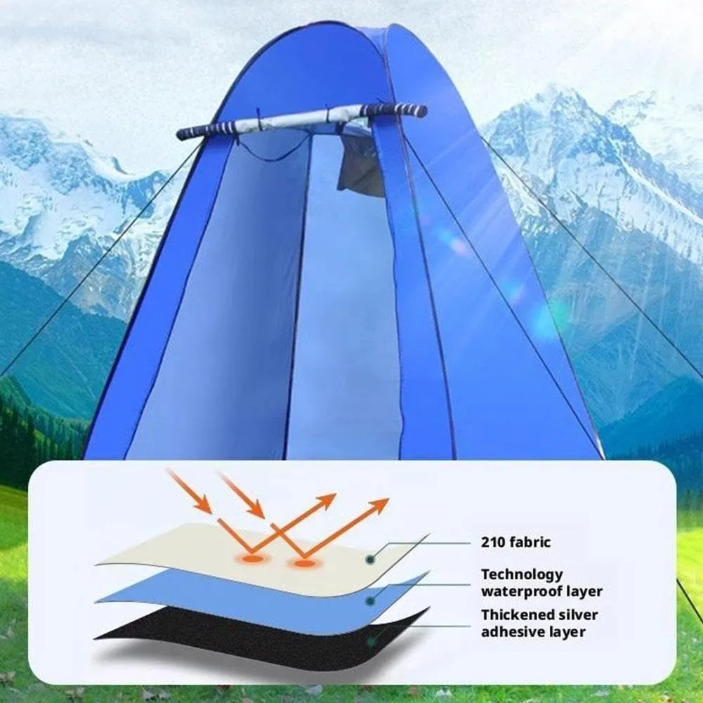 Portable Camping Privacy Tent,Portable Toilet Shower Tent,Foldable Outdoor Camping Bathroom Toilet Tent Changing Dressing Room with Carry Bag for Beach,Camping