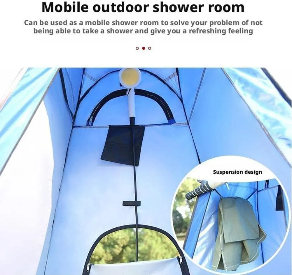 Portable Camping Privacy Tent,Portable Toilet Shower Tent,Foldable Outdoor Camping Bathroom Toilet Tent Changing Dressing Room with Carry Bag for Beach,Camping