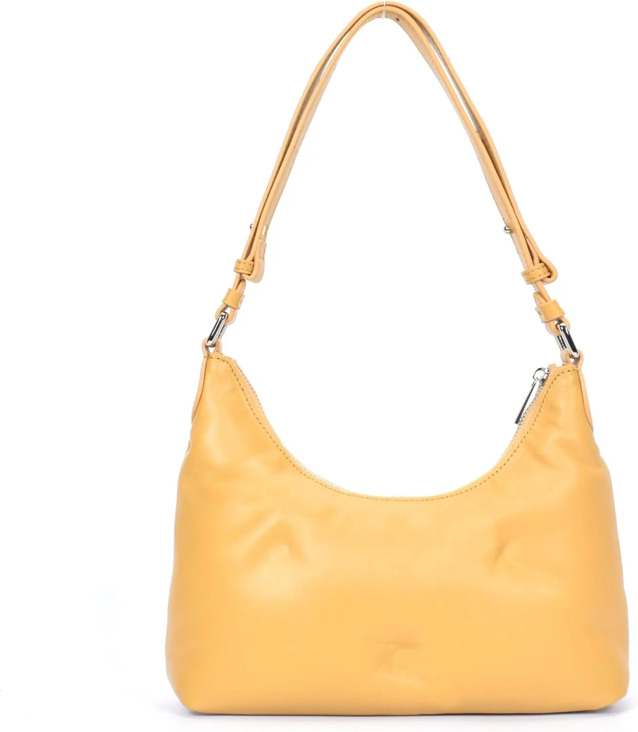Premium Italian Leather Shoulder Bag for Women – 100% Genuine Leather. Detachable & Adjustable Strap