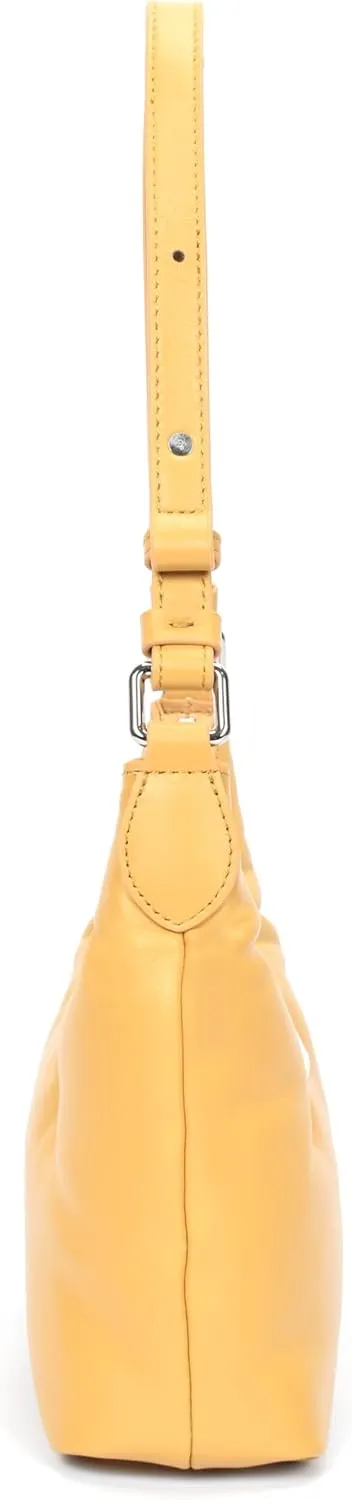 Premium Italian Leather Shoulder Bag for Women – 100% Genuine Leather. Detachable & Adjustable Strap