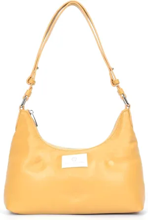 Premium Italian Leather Shoulder Bag for Women – 100% Genuine Leather. Detachable & Adjustable Strap