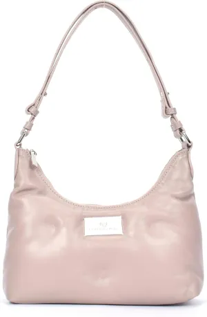 Premium Italian Leather Shoulder Bag for Women – 100% Genuine Leather. Detachable & Adjustable Strap