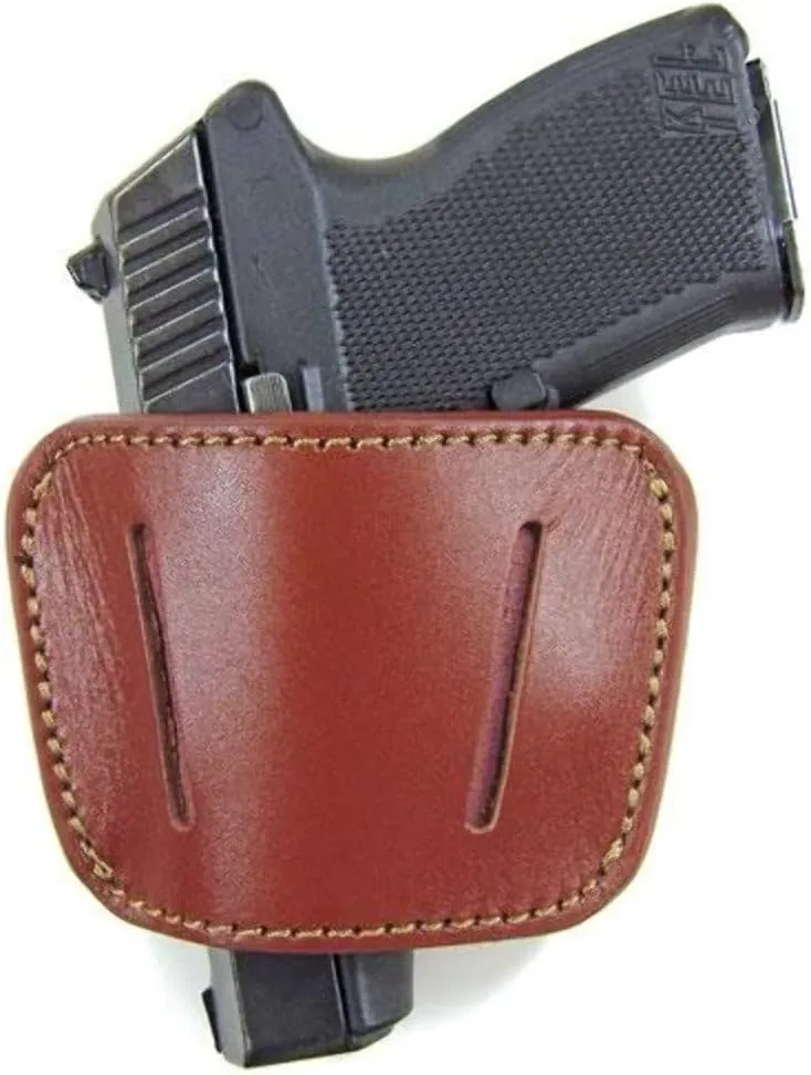 PS Products Belt Slide Holster, Tan, Medium to Large Frame Auto Handguns, 35