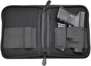 PS Products NPCLBLK Holster Mate - Pistol Case - Fits Medium to Large Frame Semi-Automatic Pistols, Black