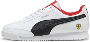 PUMA Men's Ferrari Roma Via Shoes, White-Vapor Gray, 12