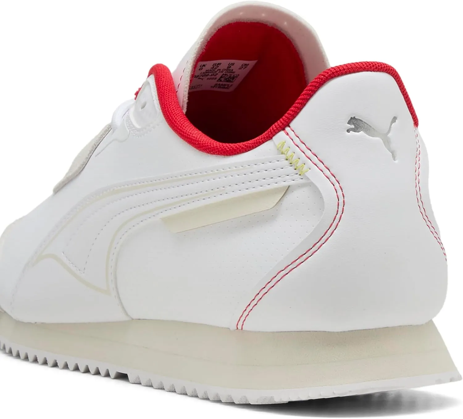 PUMA Men's Scuderia Ferrari Roma Shoes, White, 7.5