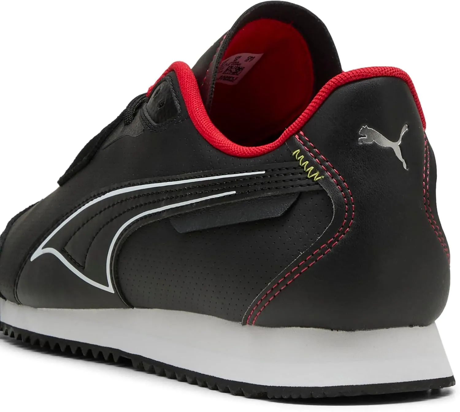 PUMA Men's Scuderia Ferrari Roma Shoes, White, 7.5