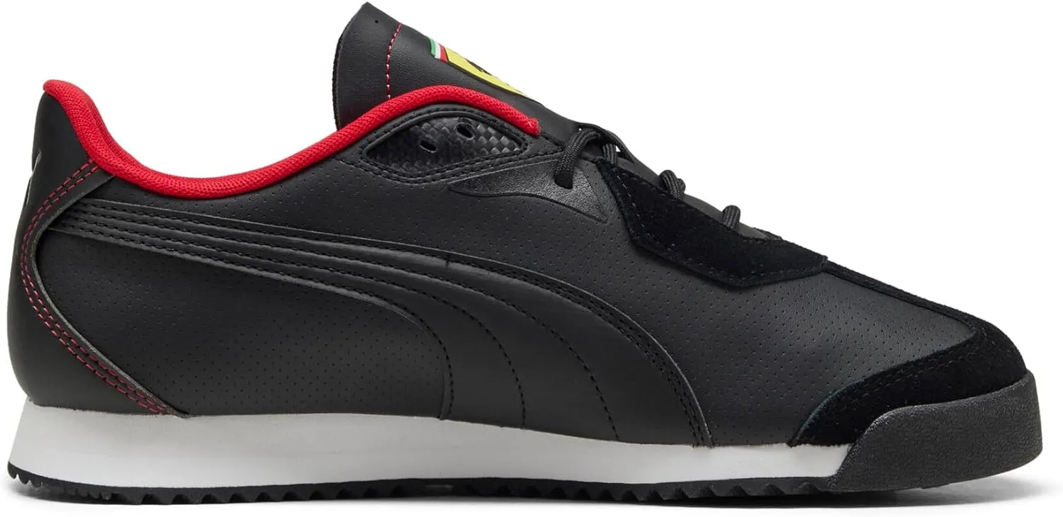 PUMA Men's Scuderia Ferrari Roma Shoes, White, 7.5
