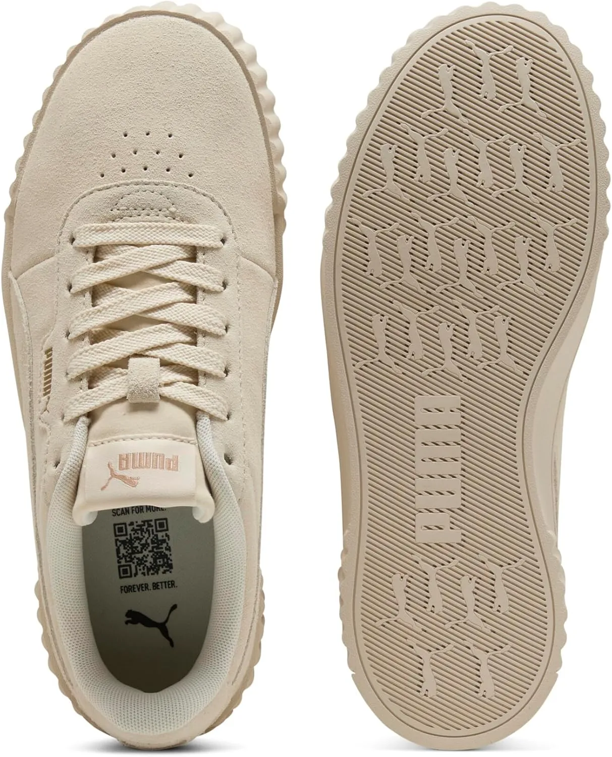 PUMA Women's Carina Leather Shoes Sneaker