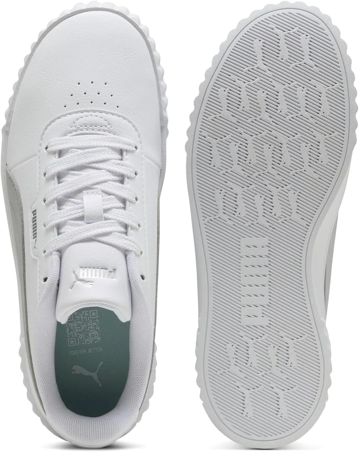 PUMA Women's Carina Leather Shoes Sneaker