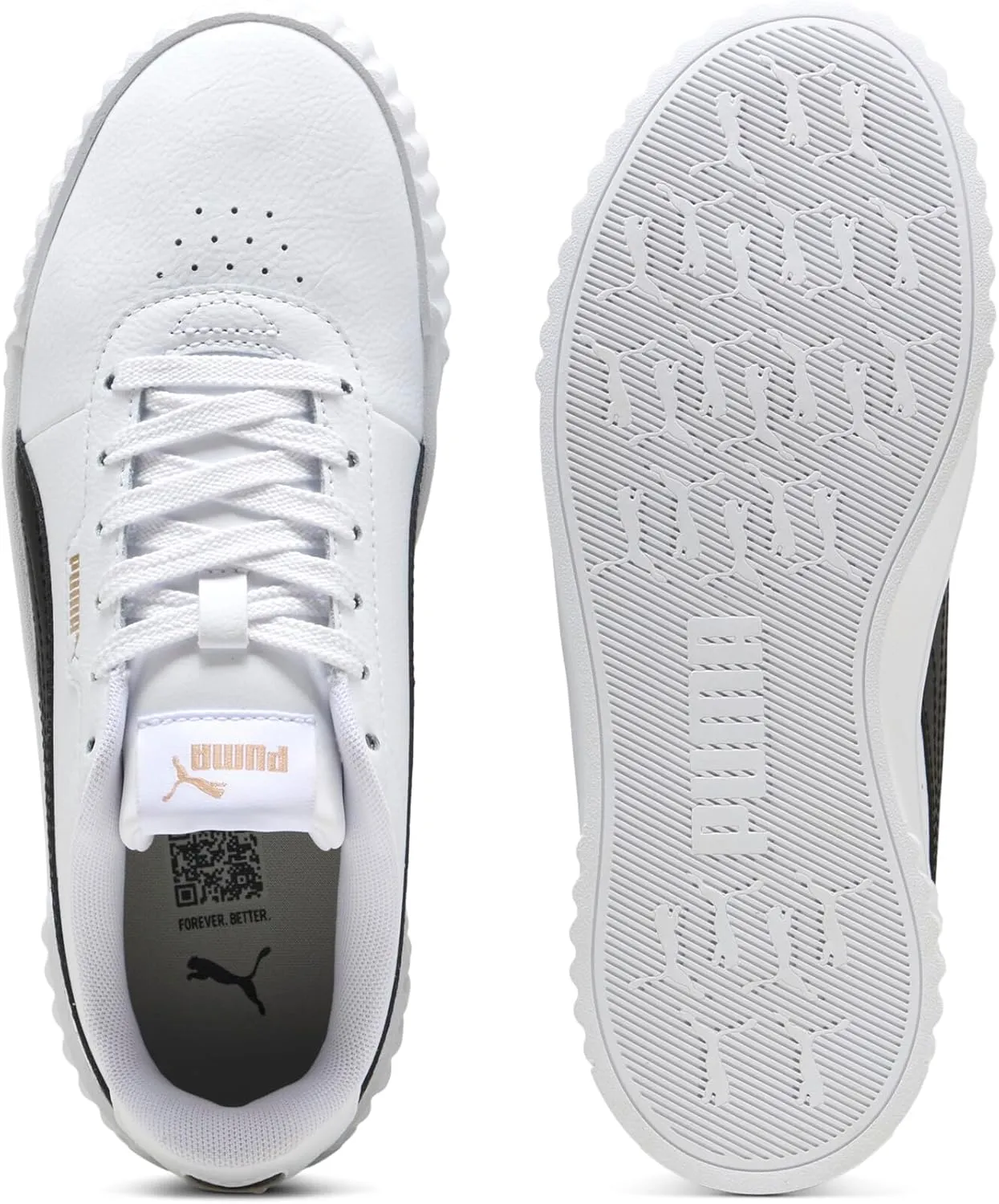 PUMA Women's Carina Leather Shoes Sneaker