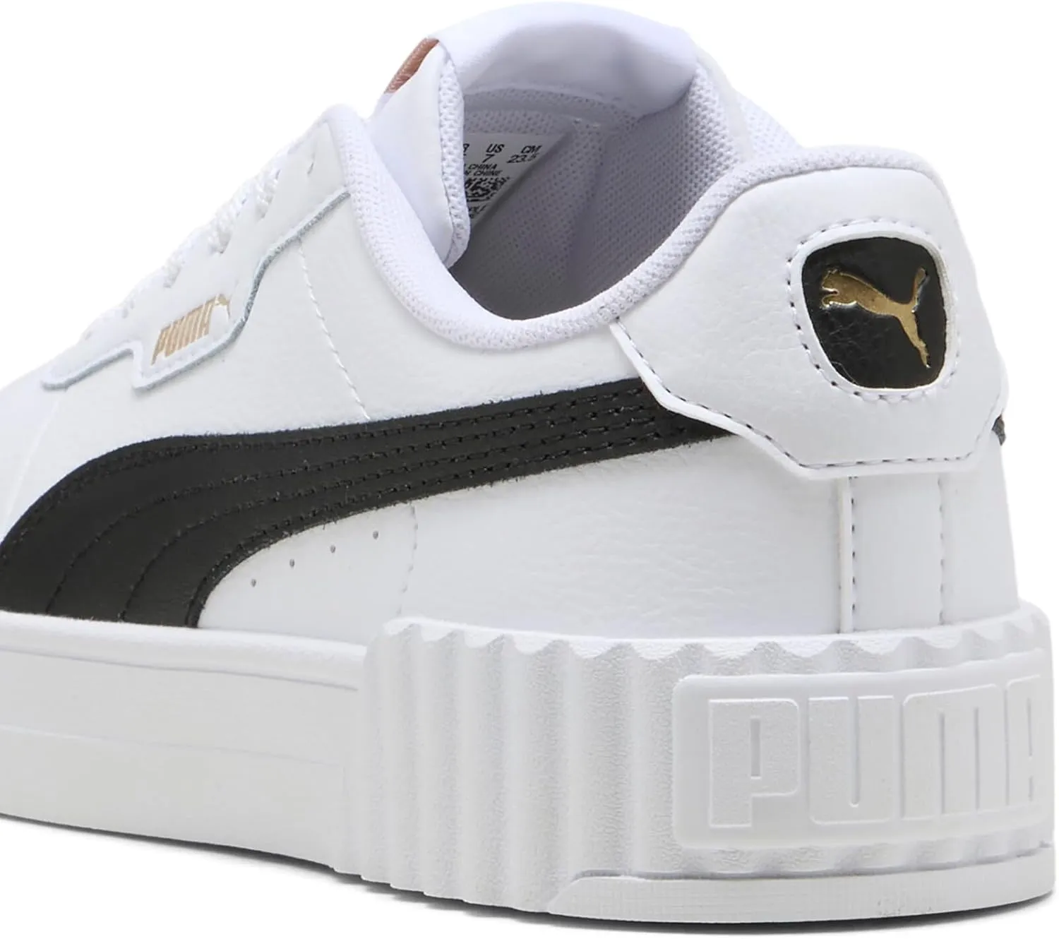 PUMA Women's Carina Leather Shoes Sneaker