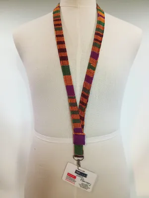 PURPLE TRADITIONAL MULTICOLOR LANYARD