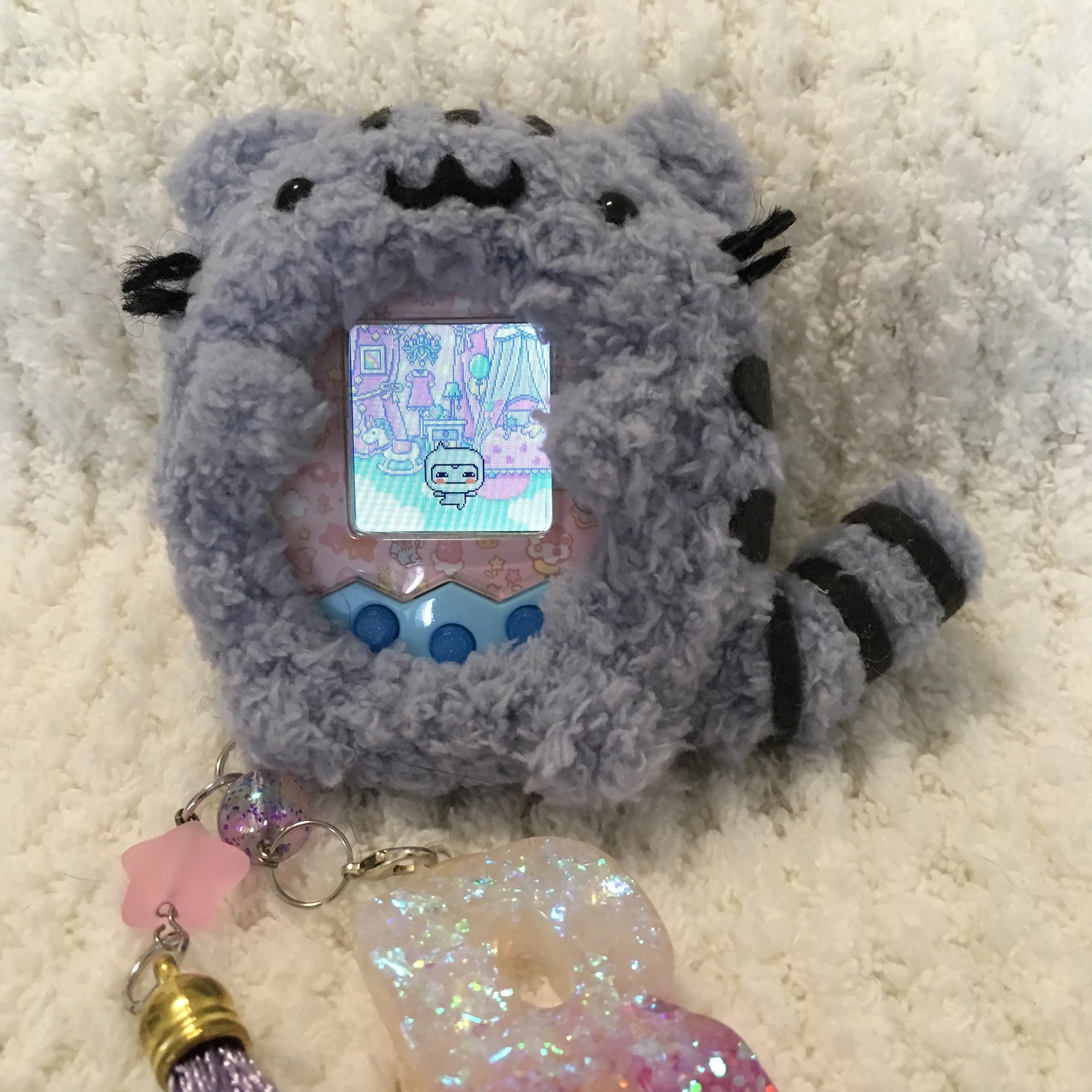 Pusheen Tamagotchi Cover (front facing)