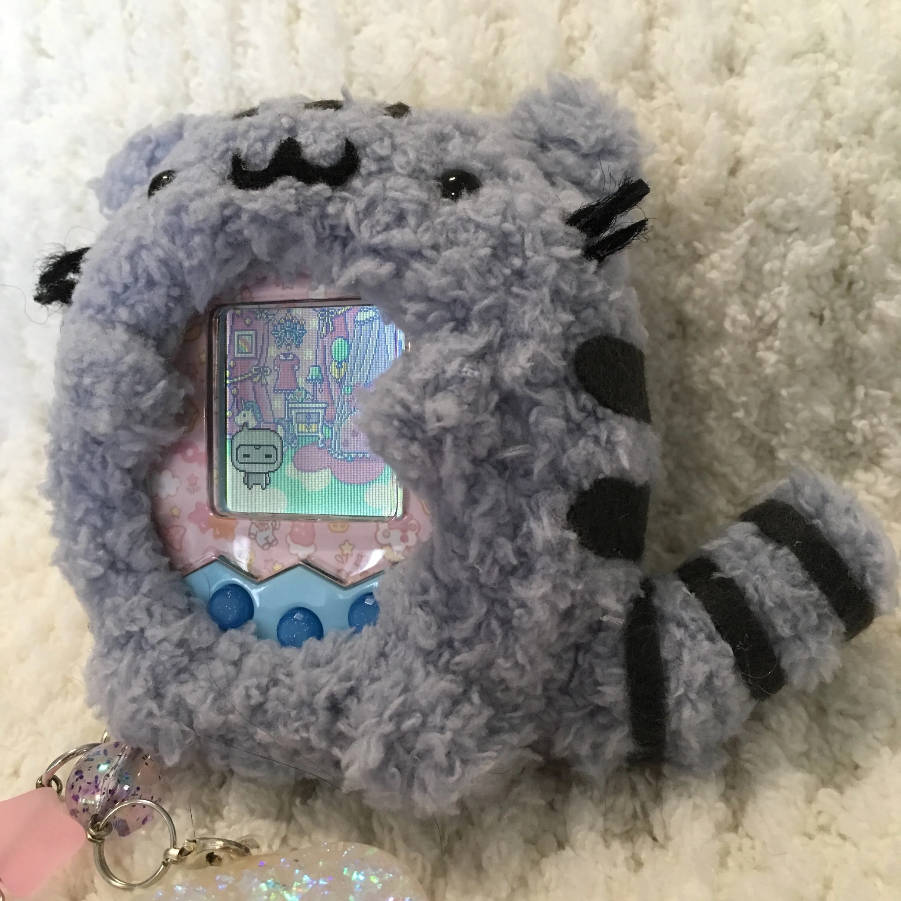 Pusheen Tamagotchi Cover (front facing)