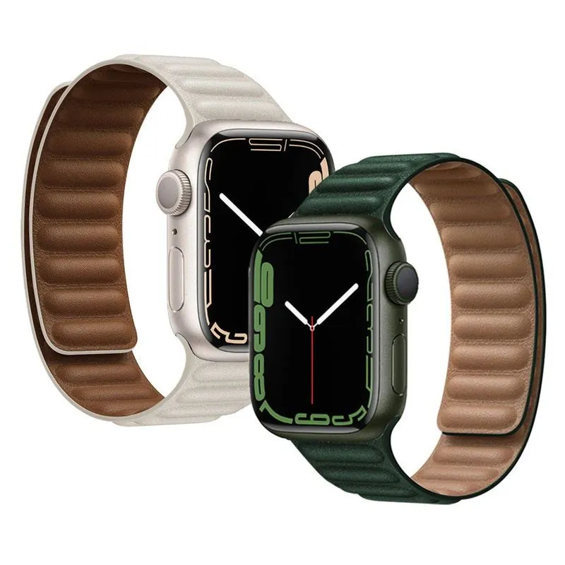 "Magnetic Band" Leather Band For Apple Watch