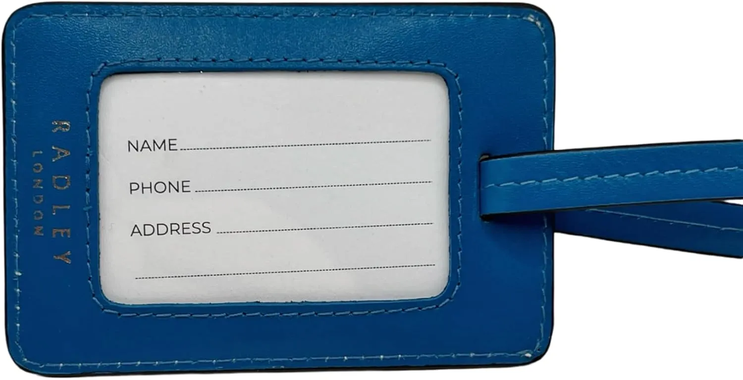 Radley London Leather Travel Luggage Tag (New Jersey)