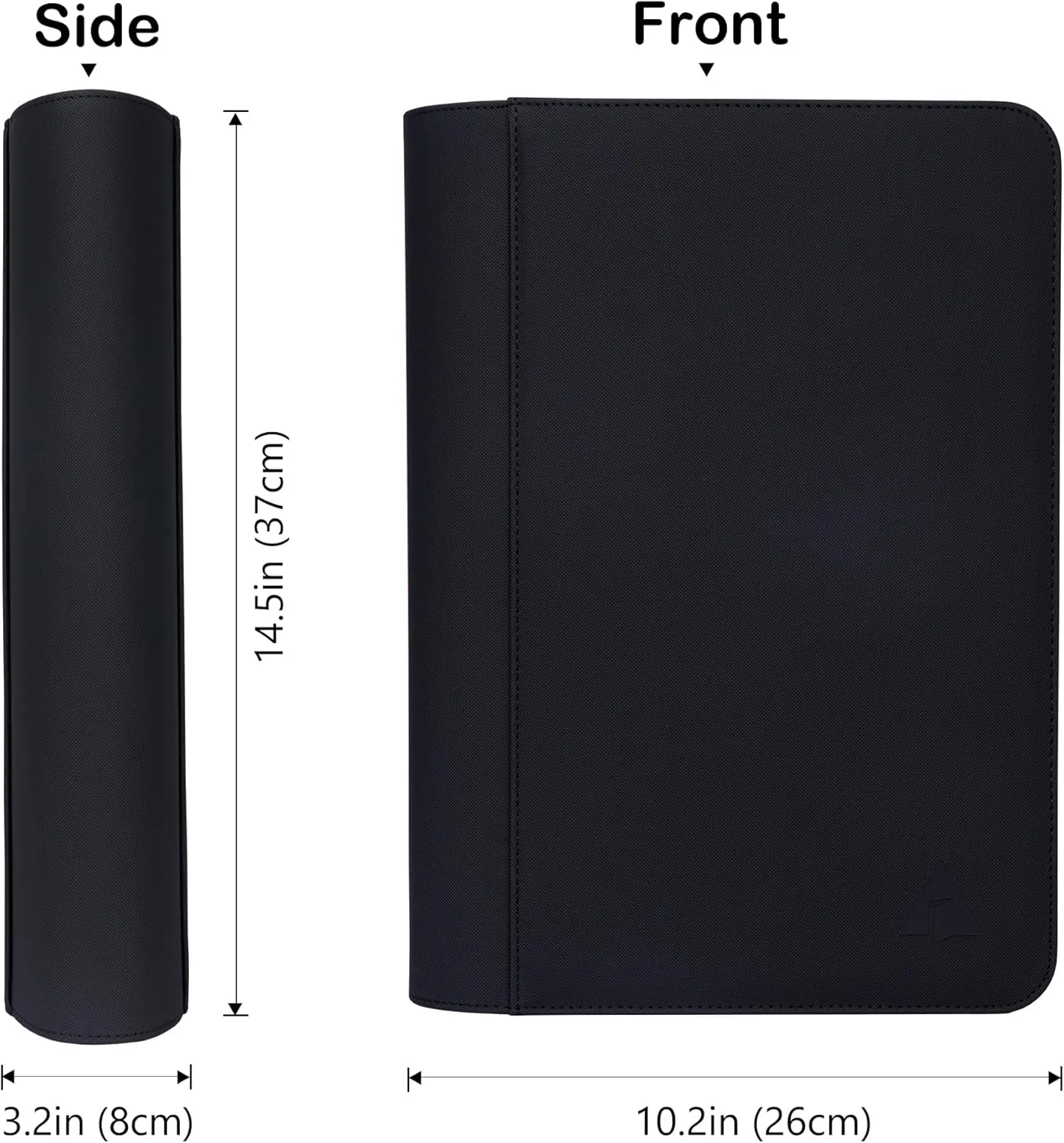 Rayvol SGC-Sized Slab Binder, 4 Pockets Top Loading Card Binder fit 40 SGC Slabs, Graded Card Holder Storage Album