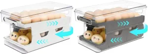 Rolling Egg Holder for Refrigerator