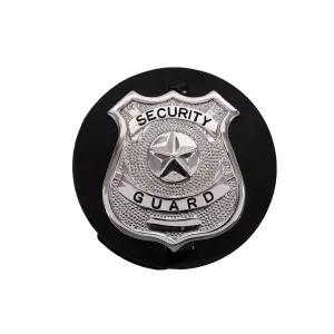 Rothco Round Leather Clip On Badge Holder